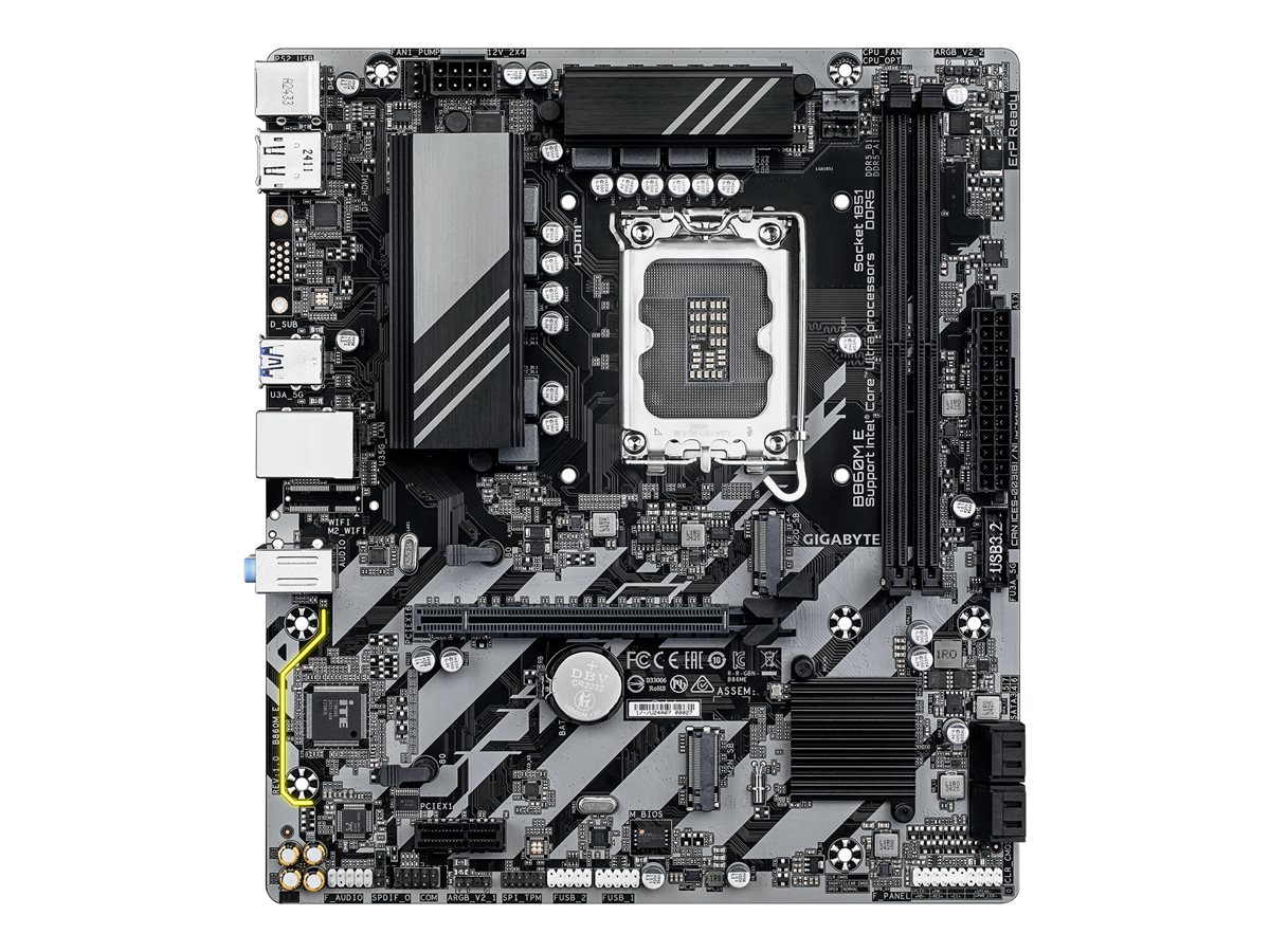 GIGABYTE B860M E LGA1851 4xDDR5 4xSATA 2xM.2