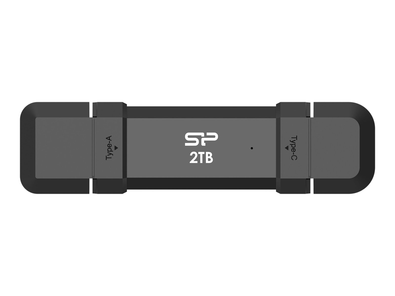 SILICON POWER DS72 1TB External SSD USB-A USB-C 1050/850MB/s Gold