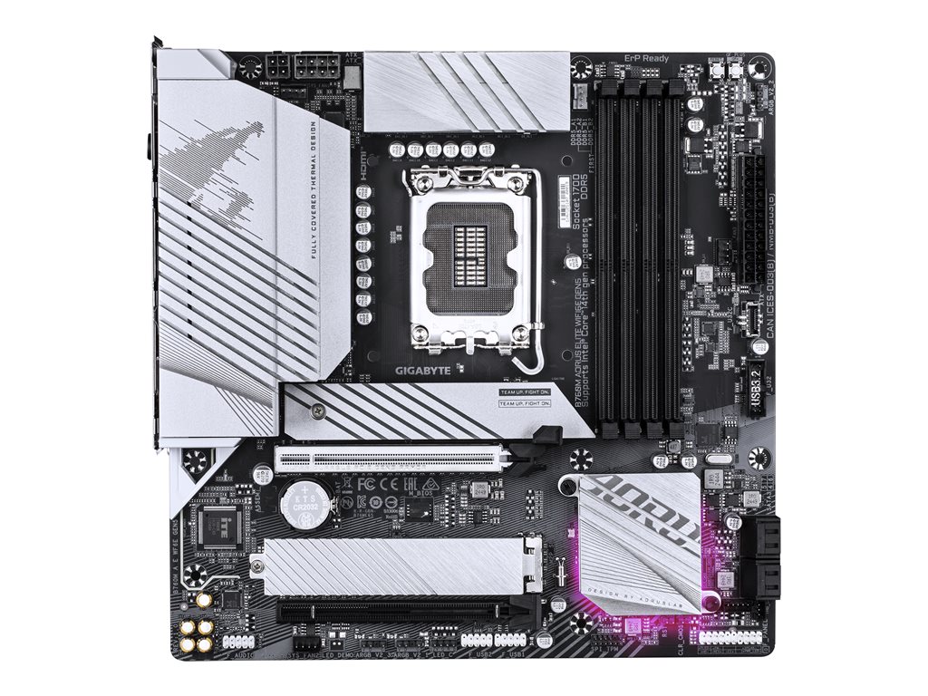 GIGABYTE B760M A E WF6E GEN5 LGA1700 4xDDR5 4xSATA 2xM.2 1xDP 1xHDMI