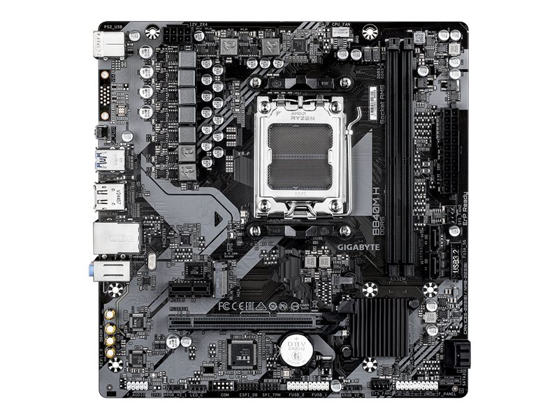 GIGABYTE B840M H AM5 2xDDR5 4xSATA 1xM.2 1xHDMI 1xDP