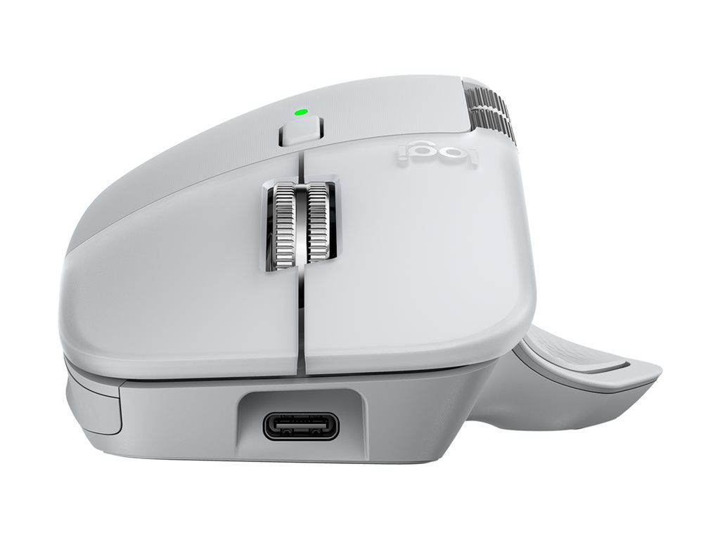 LOGITECH MX Master 4 Mouse for Mac White Silver