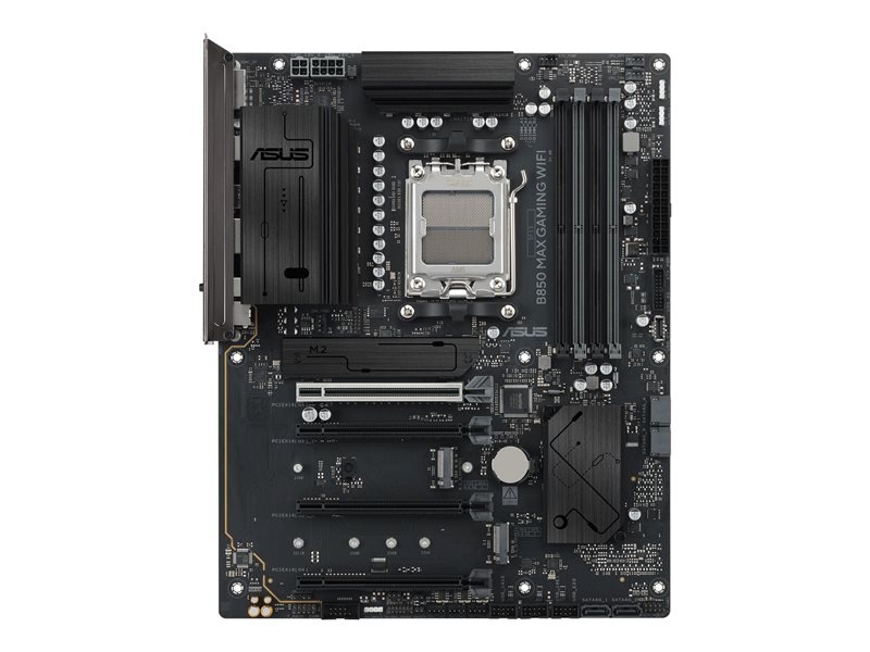 ASUS B850 MAX GAMING WIFI ATX motherboard 4xDDR5 1xPCIe 5.0 3xM.2 1xHDMI 1xDisplayPort 4xSATA