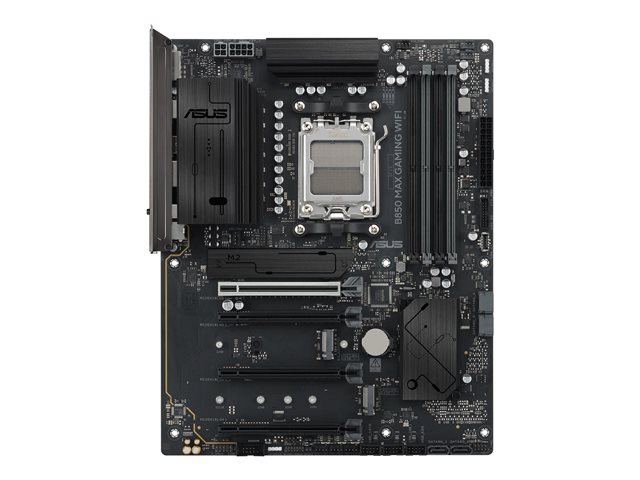 ASUS B850 MAX GAMING WIFI ATX motherboard 4xDDR5 1xPCIe 5.0 3xM.2 1xHDMI 1xDisplayPort 4xSATA