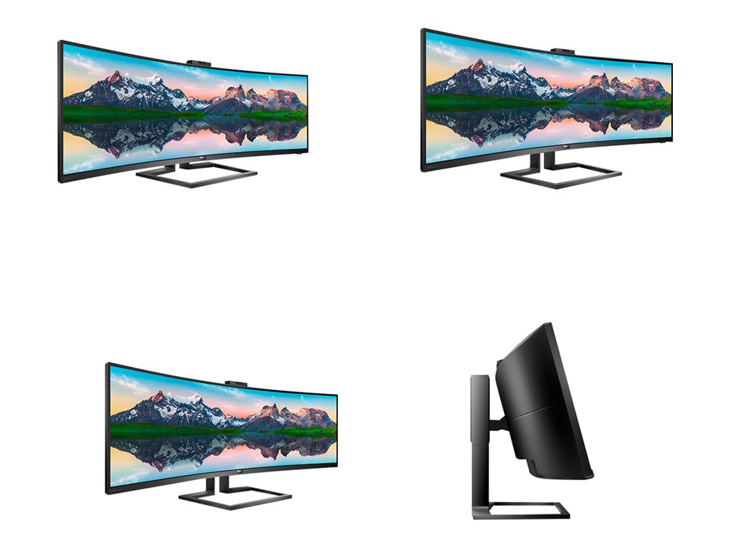 PHILIPS 499P9H/00 49inch USB-C DOCKING DISPLAY 5120x1440 CURVED VA 5ms GtG HAS USB-C/DP/HDMI/RJ45 USB HUB Speakers VESA