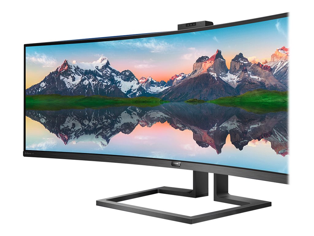 PHILIPS 499P9H/00 49inch USB-C DOCKING DISPLAY 5120x1440 CURVED VA 5ms GtG HAS USB-C/DP/HDMI/RJ45 USB HUB Speakers VESA