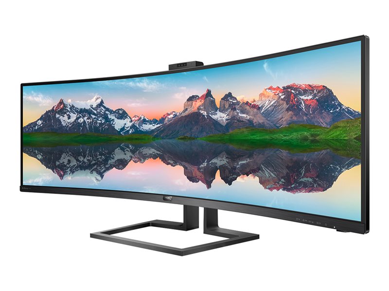 PHILIPS 499P9H/00 49inch USB-C DOCKING DISPLAY 5120x1440 CURVED VA 5ms GtG HAS USB-C/DP/HDMI/RJ45 USB HUB Speakers VESA