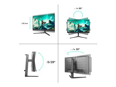 PHILIPS 27M2N3800A/00 27inch 2560x1440 0.5ms 2xHDMI DP USB