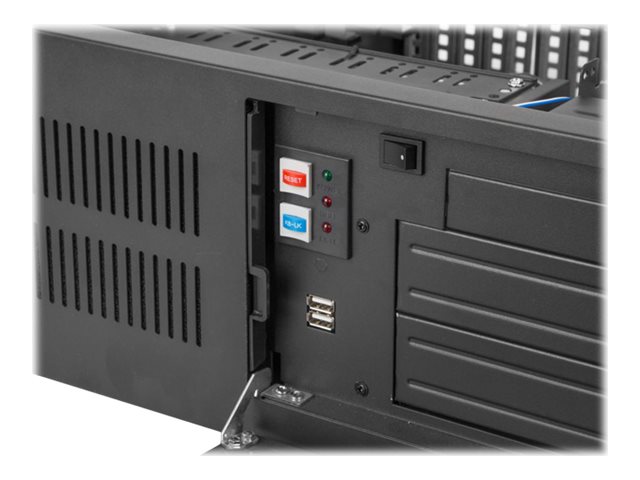 LANBERG SC01-4504-10B RACKMOUNT SERVER CHASSIS ATX 450/10 19/4U