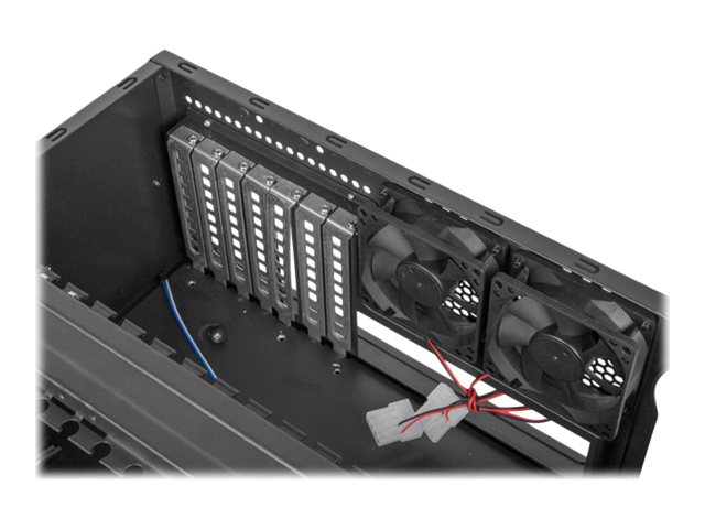 LANBERG SC01-4504-10B RACKMOUNT SERVER CHASSIS ATX 450/10 19/4U
