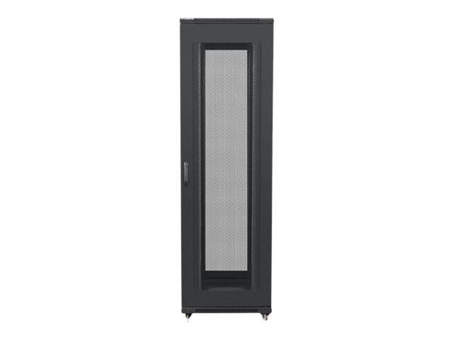 LANBERG rack cabinet 19inch free-standing 42U/800x1000 flat pack with mesh door black