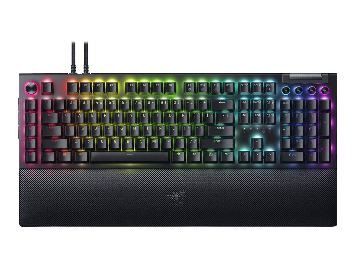 RAZER BlackWidow V4 Pro Keyboard Green Switch - US Layout