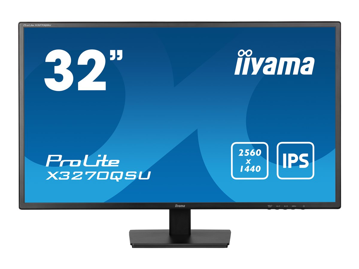 IIYAMA X3270QSU-B1 32inch IPS 2560x1440 250cd/m2 3ms 2xHDMI DP USB (P)