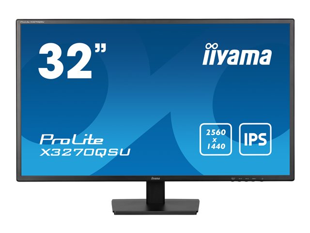IIYAMA X3270QSU-B1 32inch IPS 2560x1440 250cd/m2 3ms 2xHDMI DP USB (P)