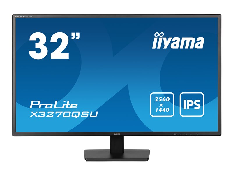 IIYAMA X3270QSU-B1 32inch IPS 2560x1440 250cd/m2 3ms 2xHDMI DP USB (P)