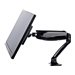 IIYAMA DS3001C-B1 ACC Flexible desk mount for single monitor 10-27i height adjustable gas spring VESA 75x75/100x100 1-5kg (P)