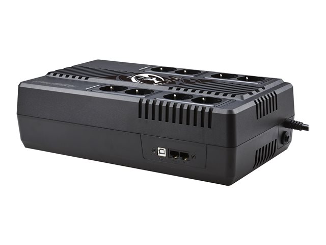 POWERWALKER UPS Line-Interactive 100VA MS 8x FR RJ45 in/out USB HID USB charger