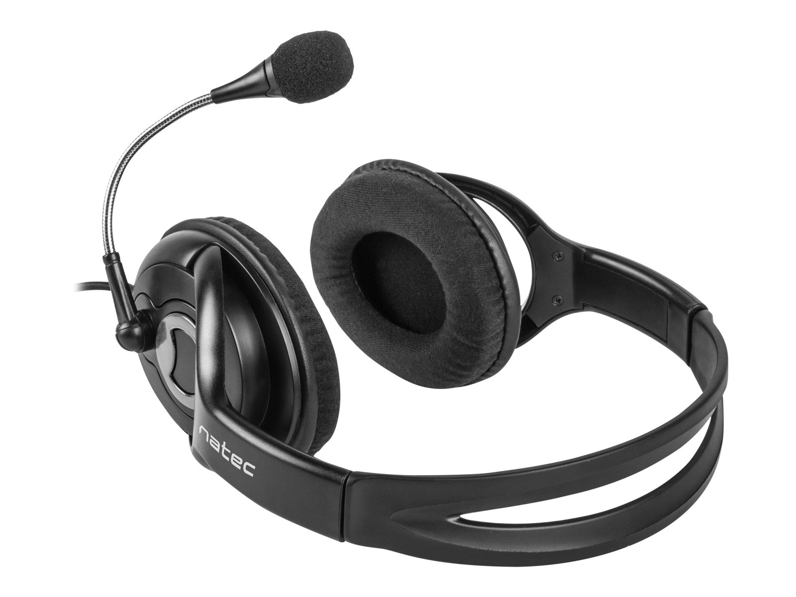 NATEC NSL-1178 Bear 2 Headphones + Microphone 2x Mini Jack 3.5mm
