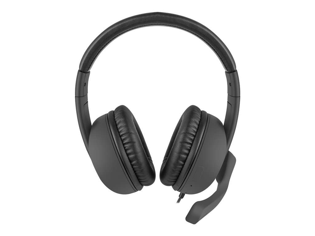 NATEC NSL-1452 Natec HEADPHONES RHEA with MICROPHONE BLACK