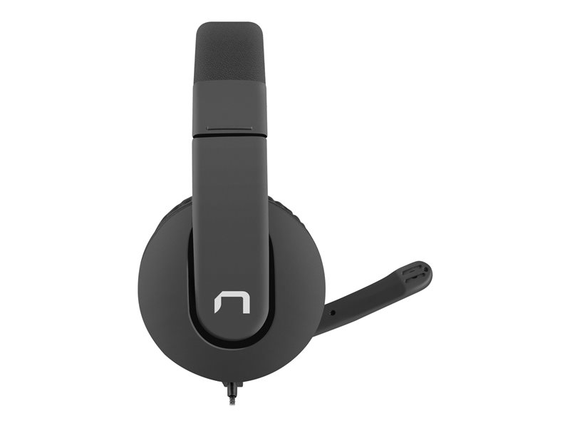 NATEC NSL-1452 Natec HEADPHONES RHEA with MICROPHONE BLACK