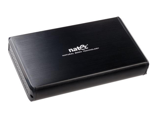 NATEC NKZ-0448 RHINO External USB 3.0 enclosure for 3.5inch SATA HDDs black aluminum
