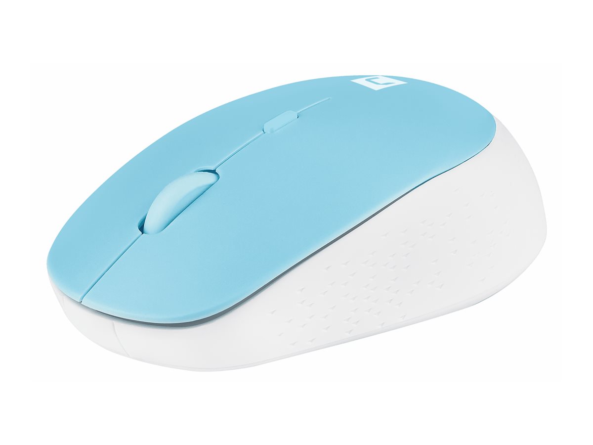 NATEC Wireless mouse Harrier 2 1600DPI Bluetooth 5.1 white-blue