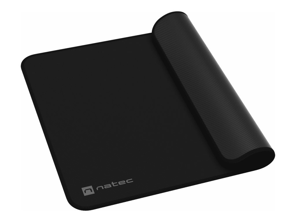 NATEC Mousepad Colors Series Obsidian black 300x250mm