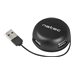 NATEC NHU-1330 Hub USB 2.0 BUMBLEBEE 4-ports Black