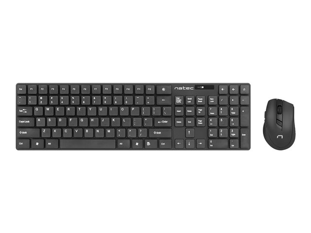 NATEC NZB-1440 Set 2in1 STINGRAY Wirelesss Keyboard+Mouse US Layout
