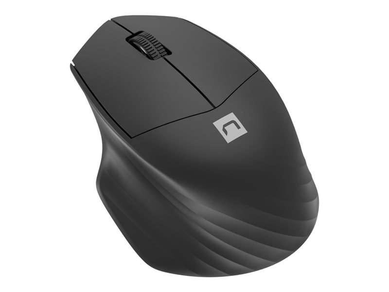 NATEC Wireless mouse Siskin 2 1600DPI Bluetooth 5.0 + 2.4Ghz black