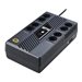 ORVALDI UPS AM-1000LCD USB 8xSchuko outlets 4backup/4SurgeProt bat 3min USB RJ45