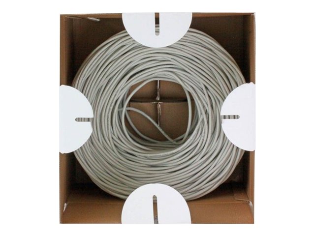 TECHLY 029167 TechlyPro F/UTP Cat5e outdoor network bulk cable 4x2 solid CCA 305m box black
