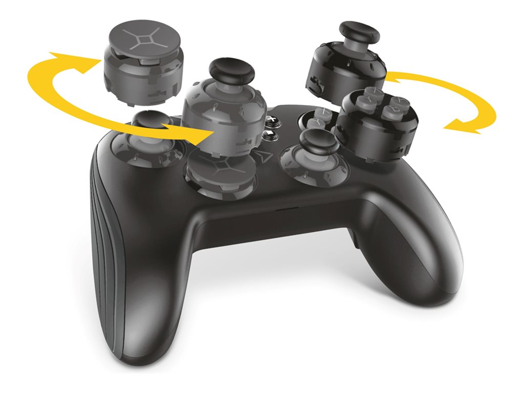 LEXIP X STEELPLAY Wireless Customizable Controller + 2 Cases Switch