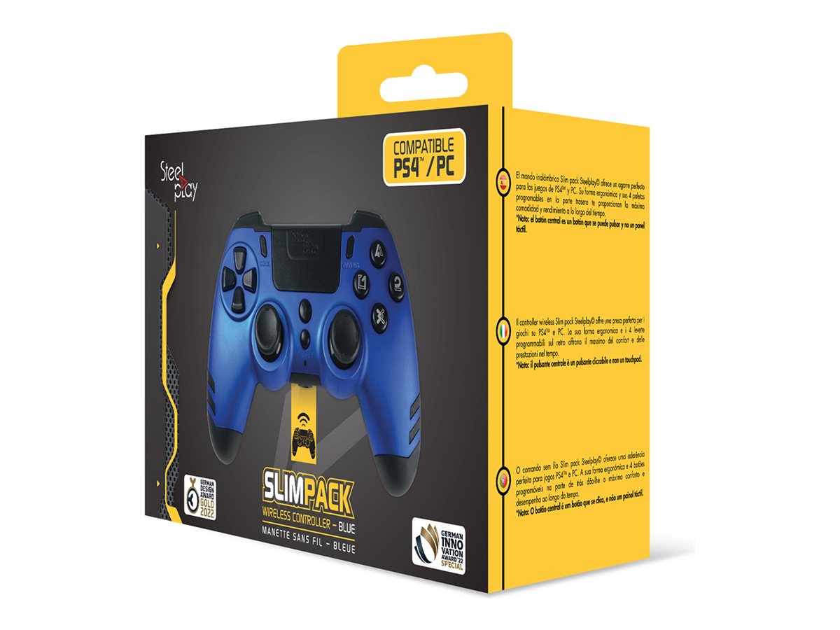 LEXIP X STEELPLAY Slim Pack Wireless Controller Sapphire Blue Multi