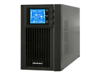 QOLTEC 53042 Uninterruptible power supply On-line 1kVA 800W LCD USB