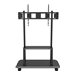 TECHLY 105582 Mobile stand for large TV LCD/LED/Plasma 55-120 150kg VESA shelf