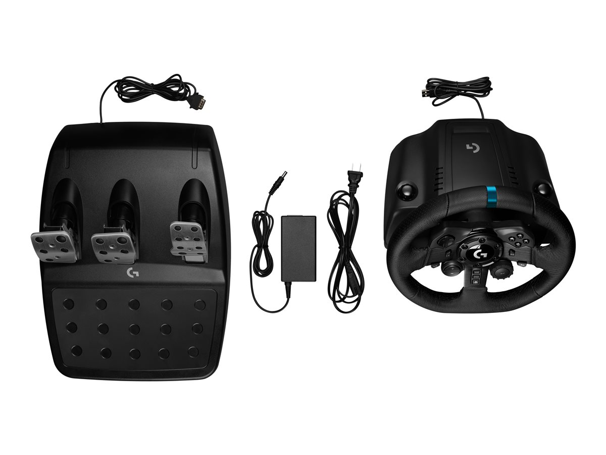 LOGITECH G923 SE Racing Wheel and Shifter Combo for PS5 PS4 and PC Black