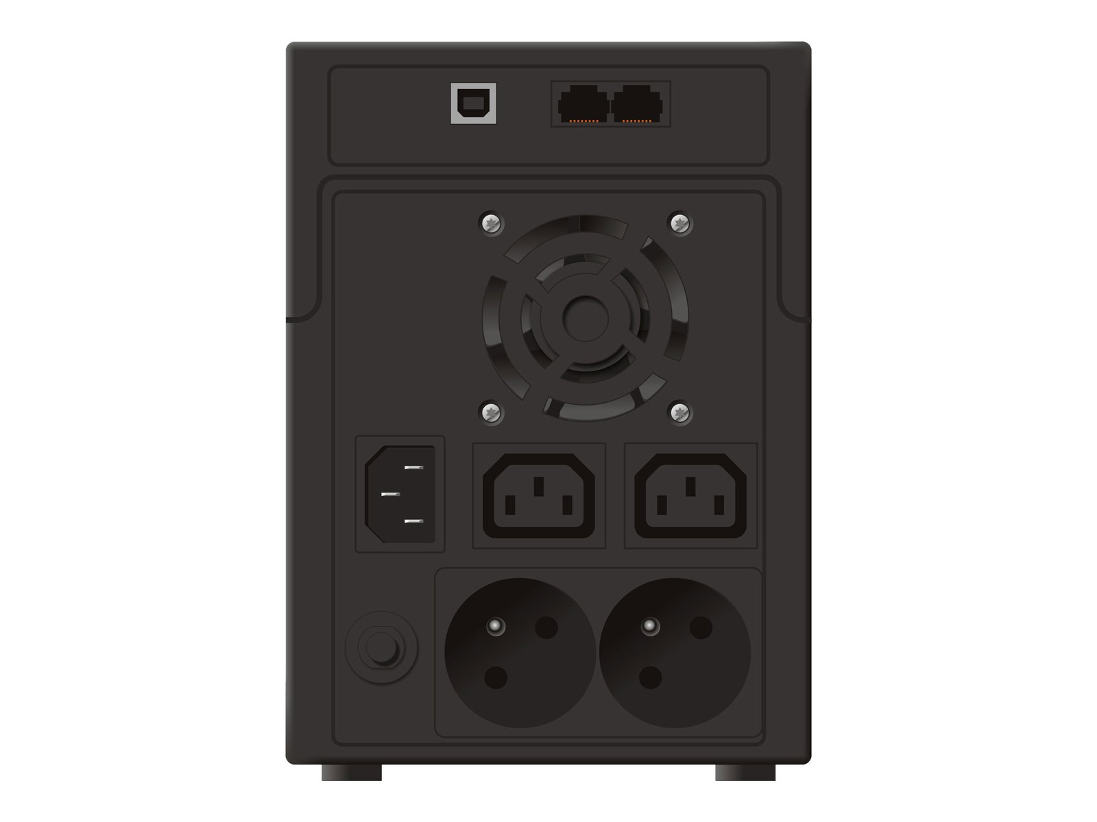 POWERWALKER VI 2200 SHL FR UPS Line-Interactive 2200VA 2x 230V EU 2x IEC C13 RJ11/RJ45 USB LCD