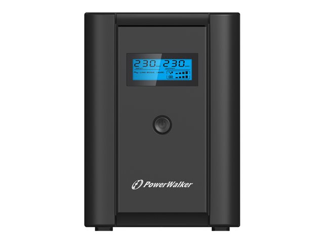 POWERWALKER VI 2200 SHL FR UPS Line-Interactive 2200VA 2x 230V EU 2x IEC C13 RJ11/RJ45 USB LCD