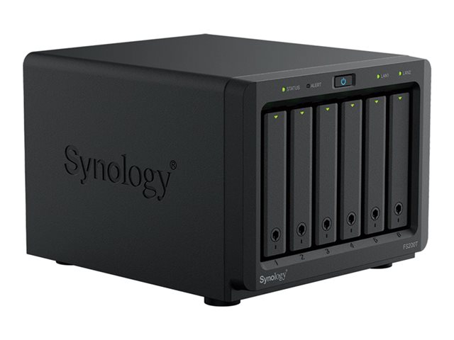 SYNOLOGY FS200T 6-Bay Flashstation Intel Celeron J4125 4GB DDR4 Non ECC 2xUSB 3.2 Gen 1 Port