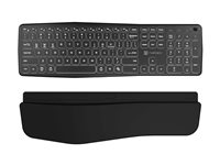 NATEC NKL-1995 PORIFERA BT+2.4GHz Backlit Ergonomic Wireless keyboard US