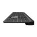 NATEC KEYBOARD MEDUSA US LAYOUT WIRELESS BT + 2.4GHZ X-SCISSORS SLIM