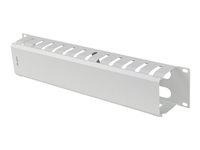 LANBERG 19inch Cable Managmement Metal 2U Type A Grey