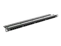 LANBERG PPU5-0024-B Patch Panel 24 port 0.5U cat. 5e black