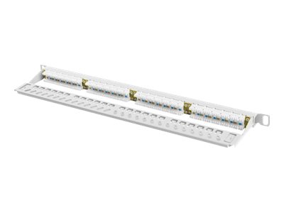 LANBERG PPU6-0024-S Patch Panel 24 port 0.5U cat. 6 grey