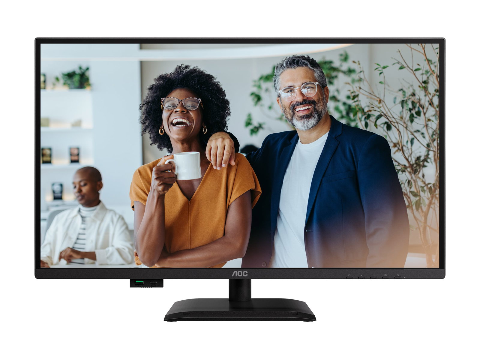 AOC Q27P4CV 27inch IPS QHD 120Hz 4ms HDMI 2.0 DP USB C DP Alt Mode PD 96W HAS
