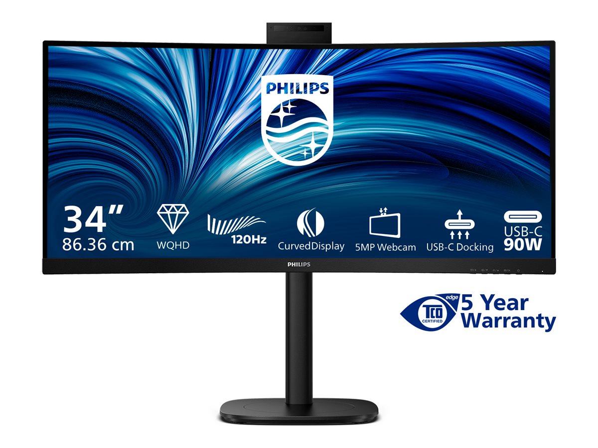 PHILIPS 34B2U3600CH/00 34inch UWQHD VA 120Hz 21:9 HDMI 2.0 DP 1.4 USB-C