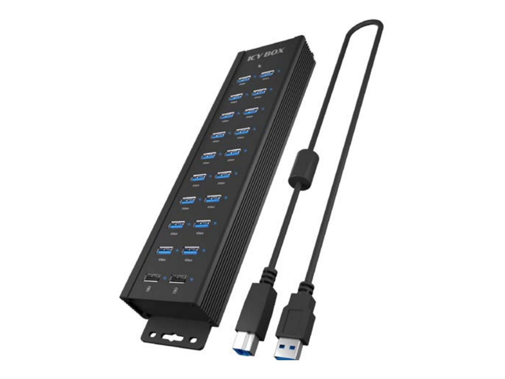 ICY BOX IB-HUB1720-U3 20-in-1 USB HUB
