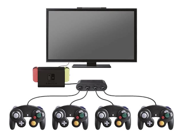 STEELPLAY GameCube Controllers Adapter Switch