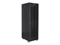 LANBERG free standing rack cabinet 19/42U 800x800 mesh door LCD flat pack black