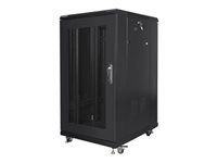 LANBERG Standing Rack Cabinet 19inch 22U 600x800 Mesh Black